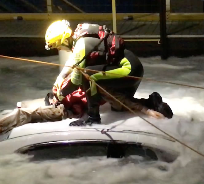 Emergency Rescue Training Tanks resistant to corrosive soils tanks