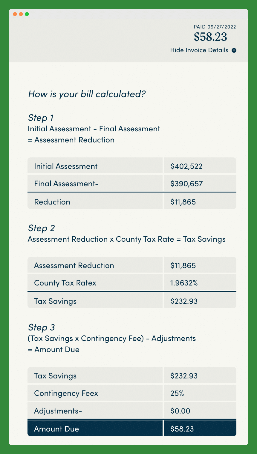 Ownwell Invoice