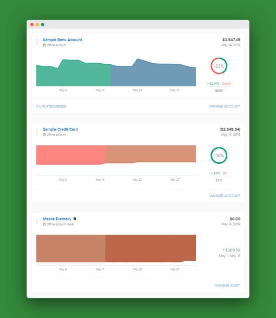 Live Bank Feeds from PocketSmith